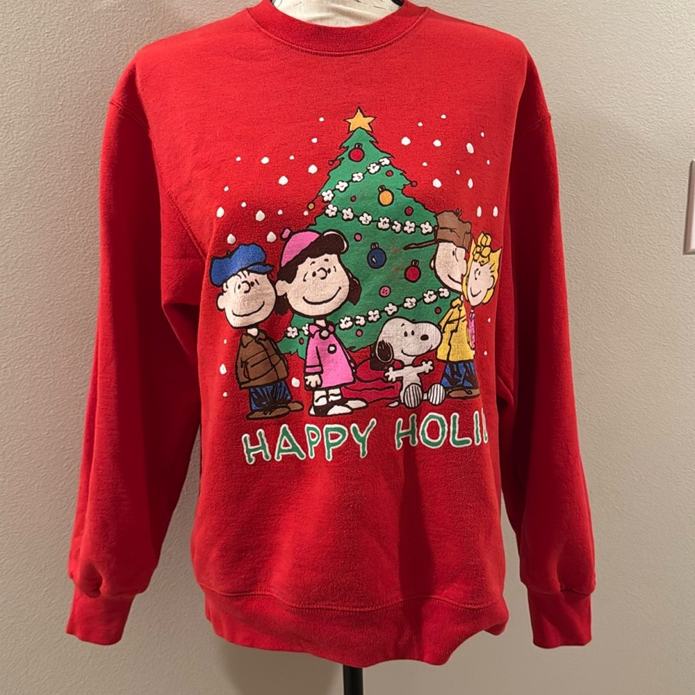 Ugly Christmas Charlie Brown crewneck sweatshirt